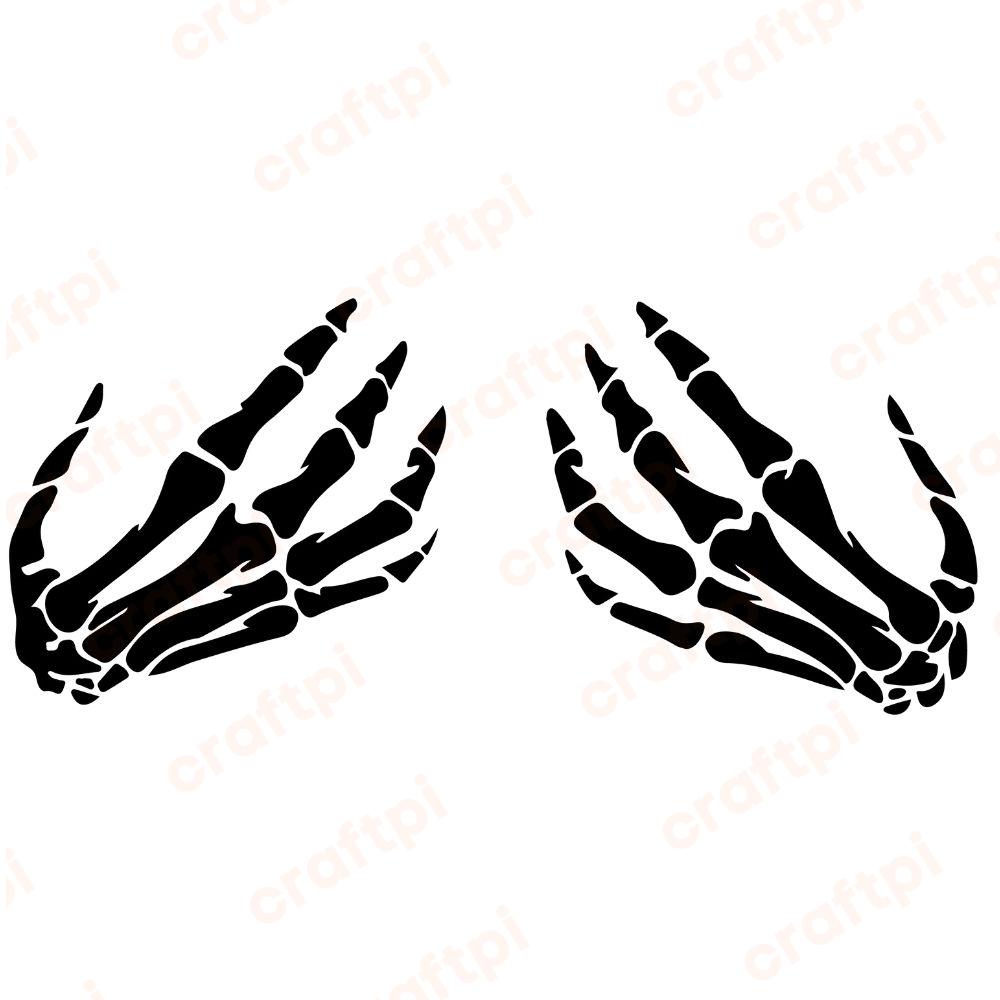 black skeleton hands u629r548m1