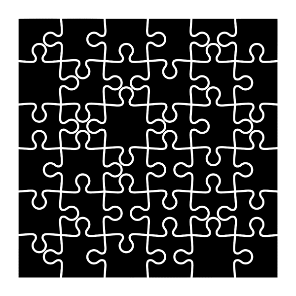 blank puzzle template 1