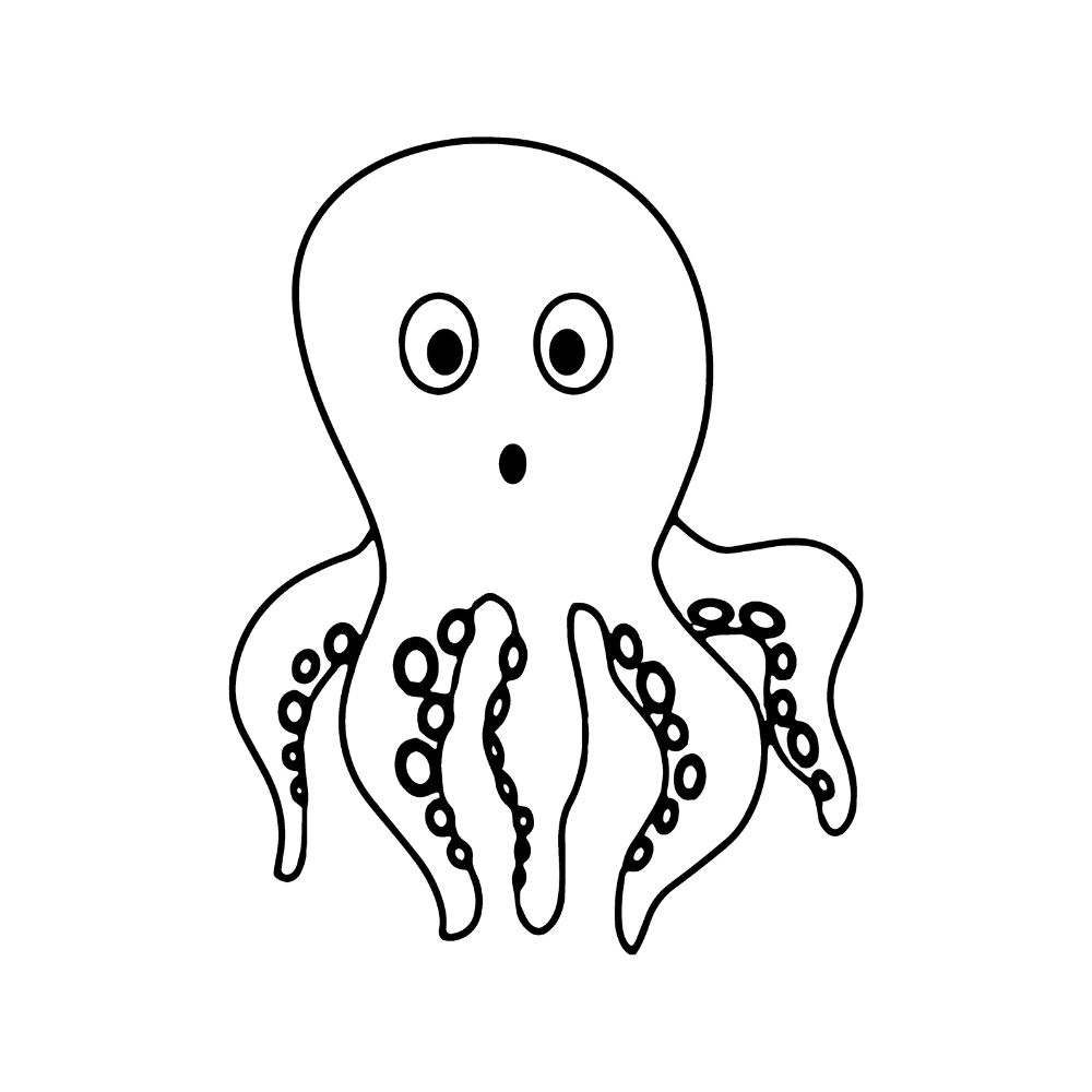 Cute Octopus SVG, PNG, PSD, JPG, DXF Files | Craftpi