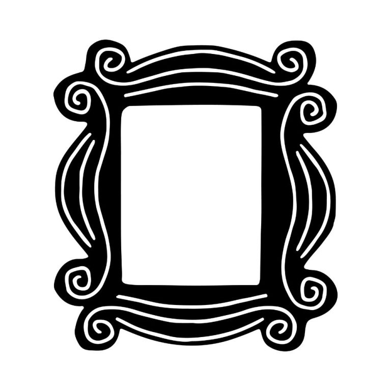 Friends Frame Bundle SVG, PNG, JPG, PSD, DXF Files | Craftpi
