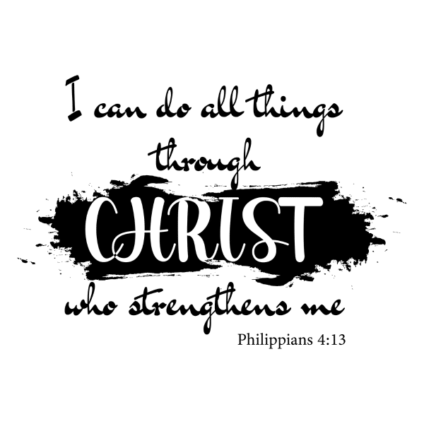 i can do all things through christ and philippians