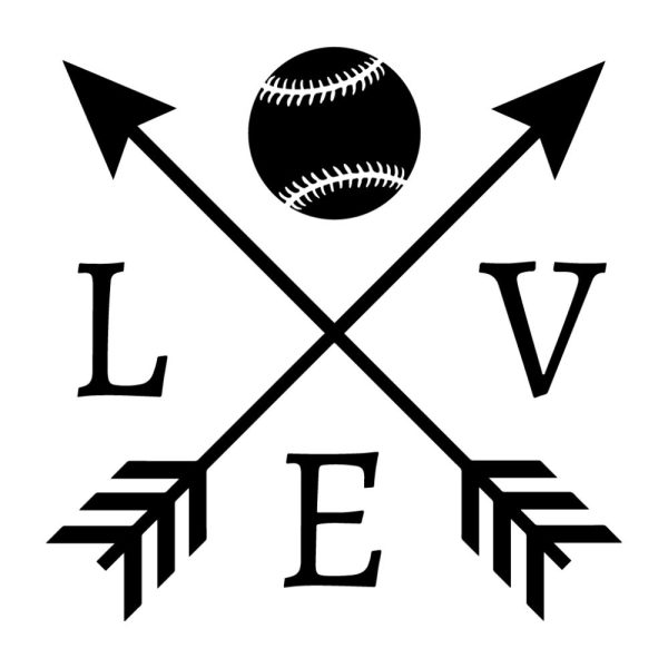 love baseball arrow svg svg ur1944m1