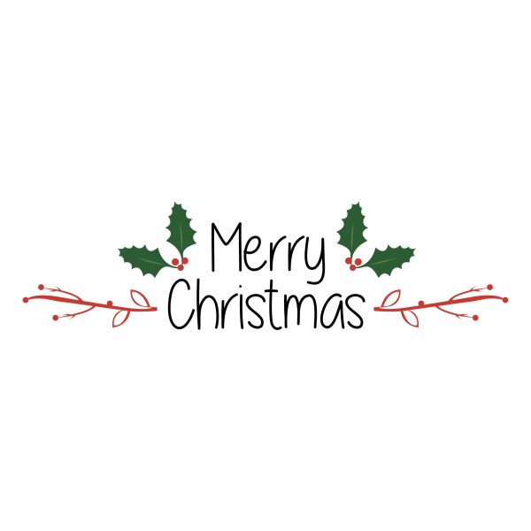 merry christmas with holly berries svg cut files u2877r3456m1 scaled