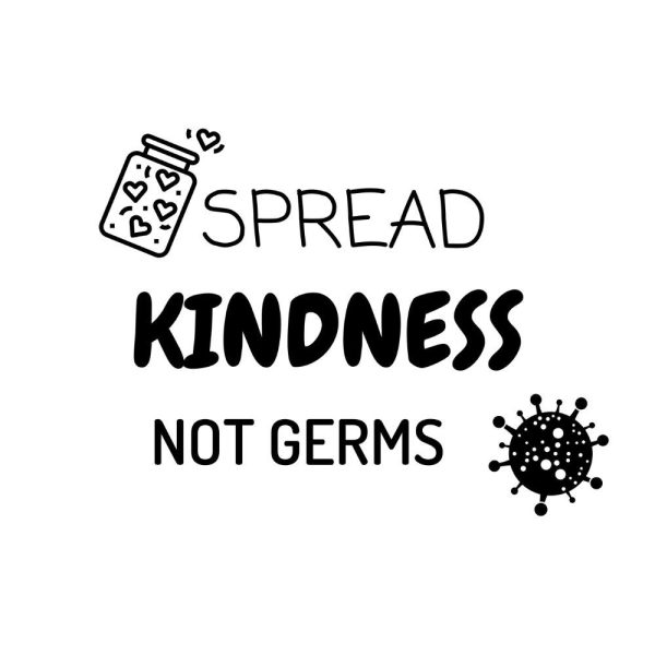 spread kindness not germs u542r640m1