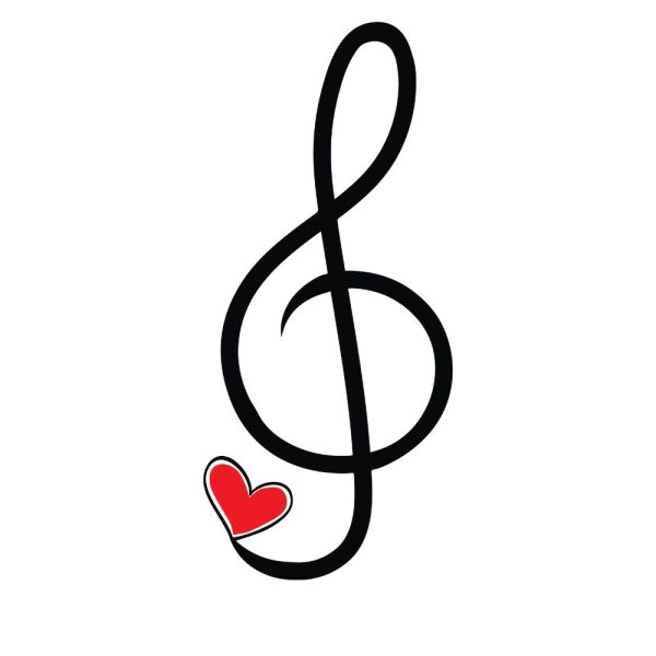 treble clef with red heart svg u1499r1855m1