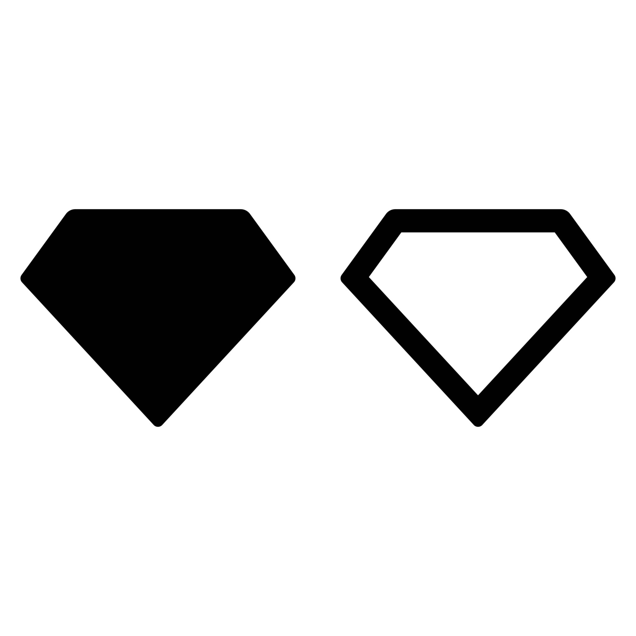 Simple Diamond Clipart SVG, PNG, JPG, PSD, DXF, PDF Files | Craftpi