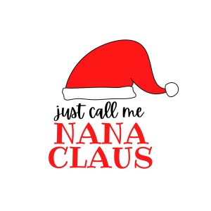 Nana Claus SVG, PNG, JPG, PSD, DXF Files