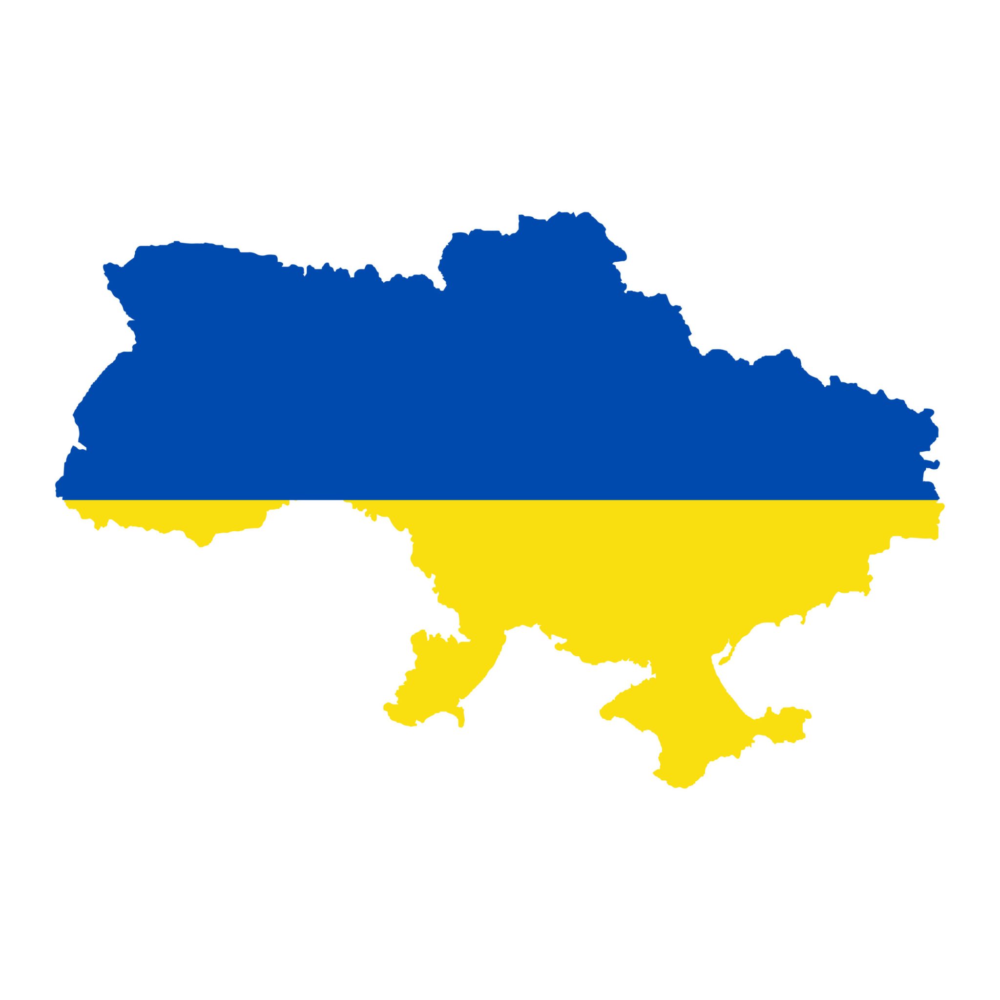 Free Ukraine Map Flag SVG, PNG, JPG, DXF, PSD Files | Craftpi