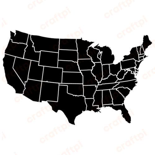 usa states maps u585r597m1
