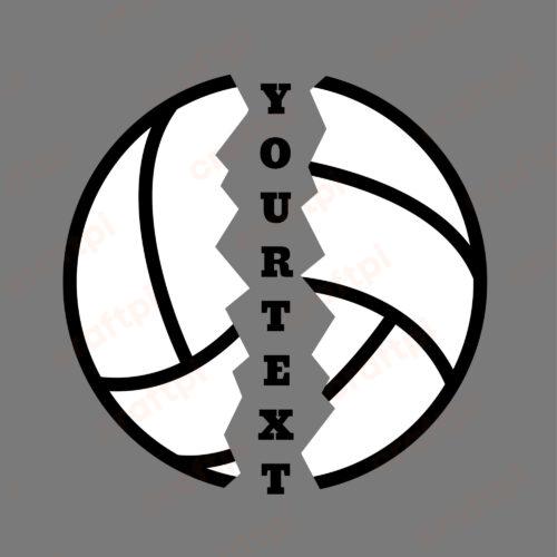 Volleyball Ball Vector SVG, PNG, JPG, PSD, DXF Files | Craftpi