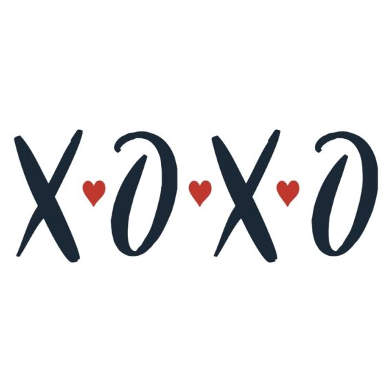 xoxo with heart u841r993m1