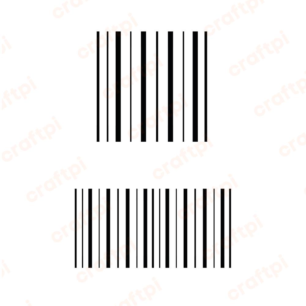Barcode SVG, PNG, JPG, PSD, PDF Files
