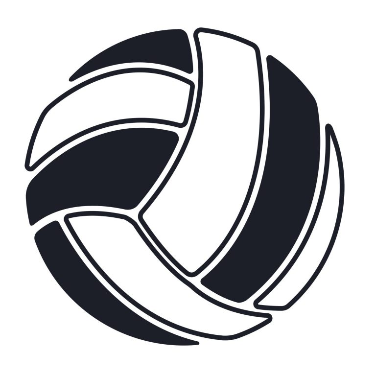 Simple Volleyball Ball SVG, PNG, JPG, PSD, PDF Files