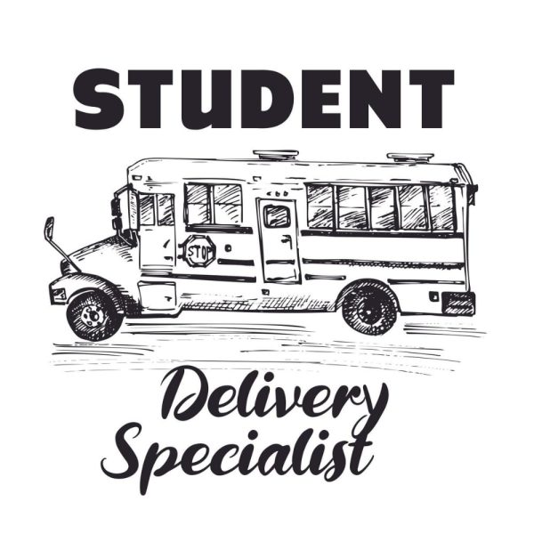 Student Delivery Specialist SVG, PNG, JPG, PSD, PDF Files
