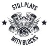 Still Plays With Blocks Messy Bun SVG, PNG, JPG, PSD, PDF Files