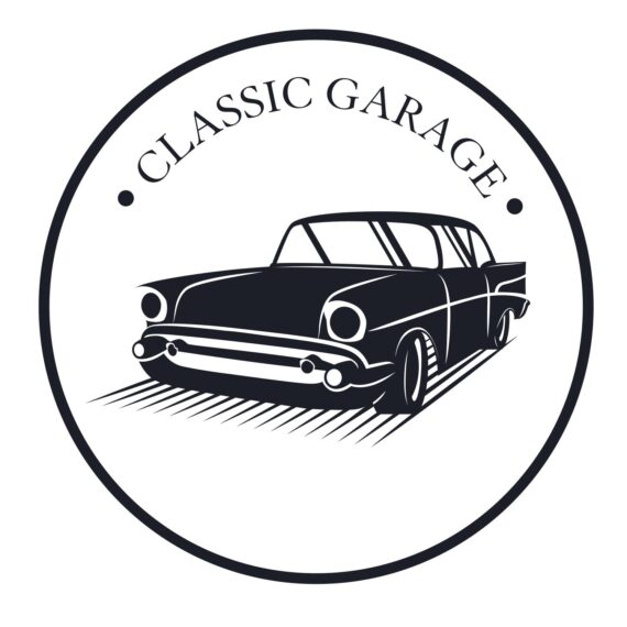 Classic Car Logo SVG, PNG, JPG, PSD, PDF Files