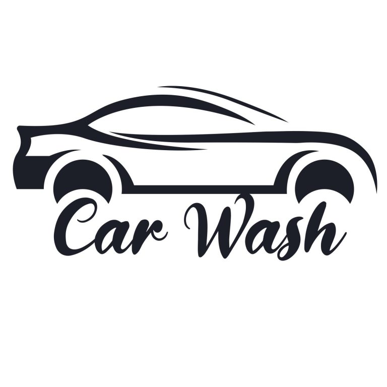 Car Wash With Car SVG, PNG, JPG, PSD, PDF Files
