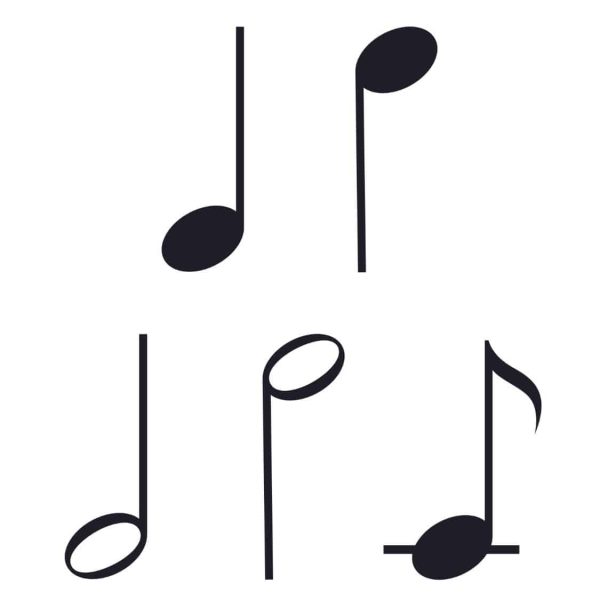 Music Symbols Bundle SVG, PNG, JPG, PSD, PDF Files