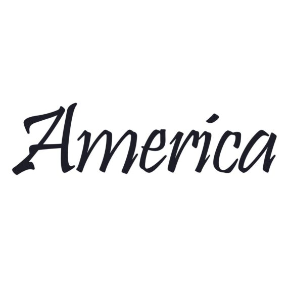 America Handwritten SVG, PNG, JPG, PSD, PDF Files