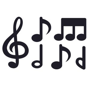 Music Symbols Bundle SVG, PNG, JPG, PSD, PDF Files