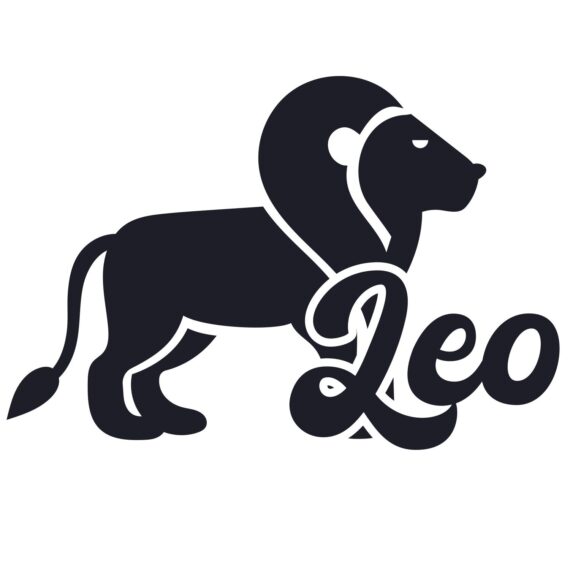 Leo Lion Zodiac SVG, PNG, JPG, PSD, PDF Files