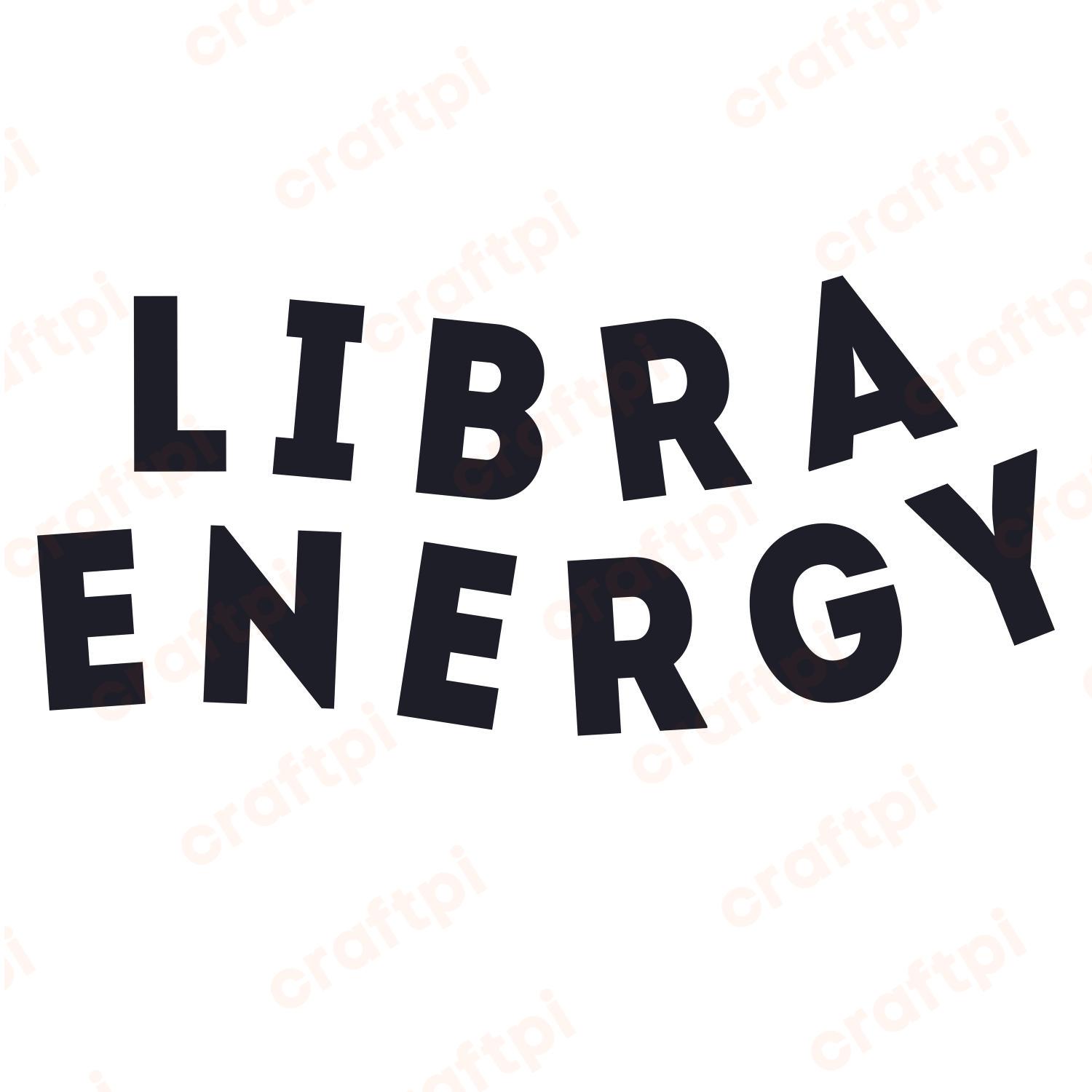 Libra Energy SVG, PNG, JPG, PSD, PDF Files