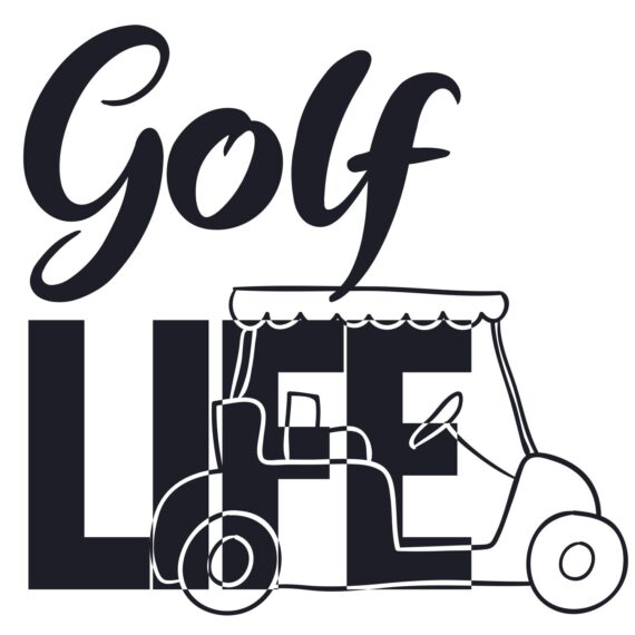 Golf Life Car SVG, PNG, JPG, PSD, PDF Files