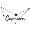 Capricorn Zodiac Constellation SVG, PNG, JPG, PSD, PDF Files