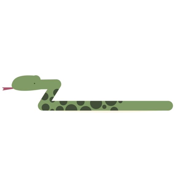 Baby Snake Cartoon SVG, PNG, JPG, PSD, PDF Files