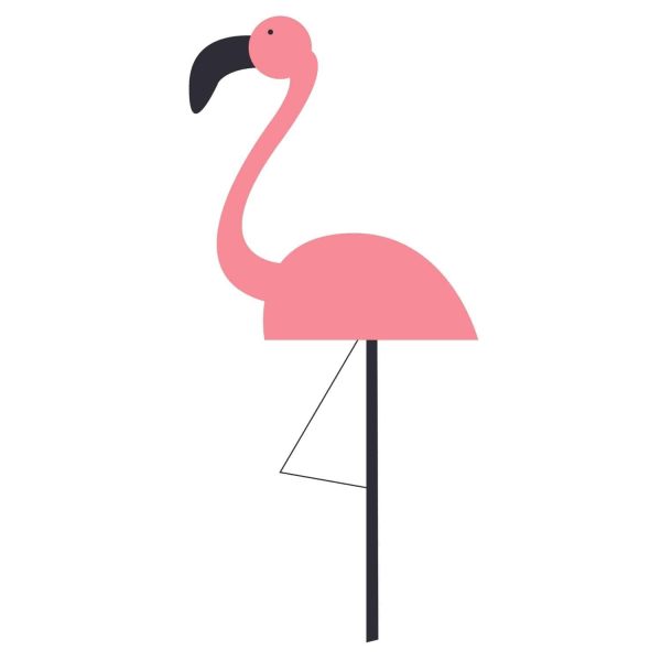 Cartoon Flamingo SVG, PNG, JPG, PSD, PDF Files