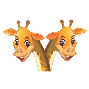 Giraffe Face SVG, PNG, JPG, PSD, PDF Files