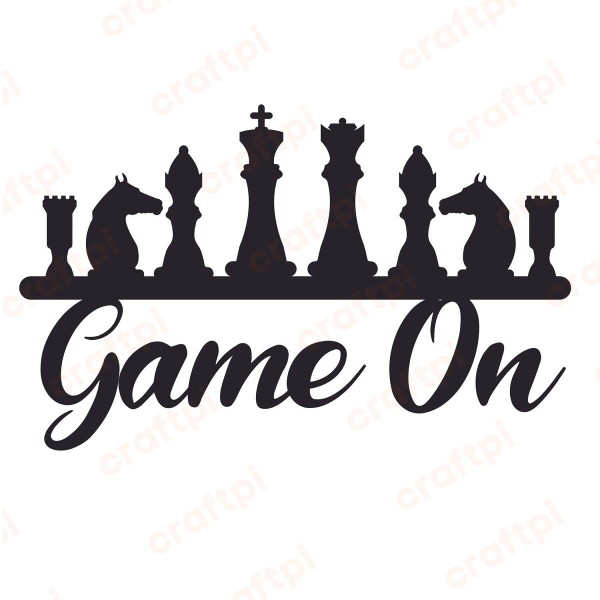 Chess Game On SVG, PNG, JPG, PSD, PDF Files