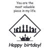 Chess Happy Birthday SVG, PNG, JPG, PSD, PDF Files
