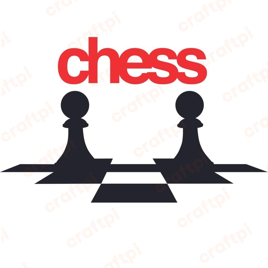 Colorful Chess Pawn SVG, PNG, JPG, PSD, PDF Files