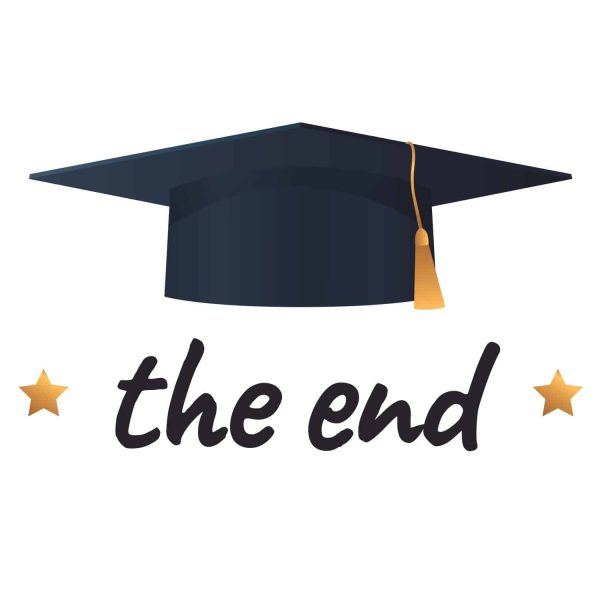 The End Graduation SVG, PNG, JPG, PSD, PDF Files