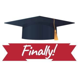 Graduation Day Finally Sticker SVG, PNG, JPG, PSD, PDF Files