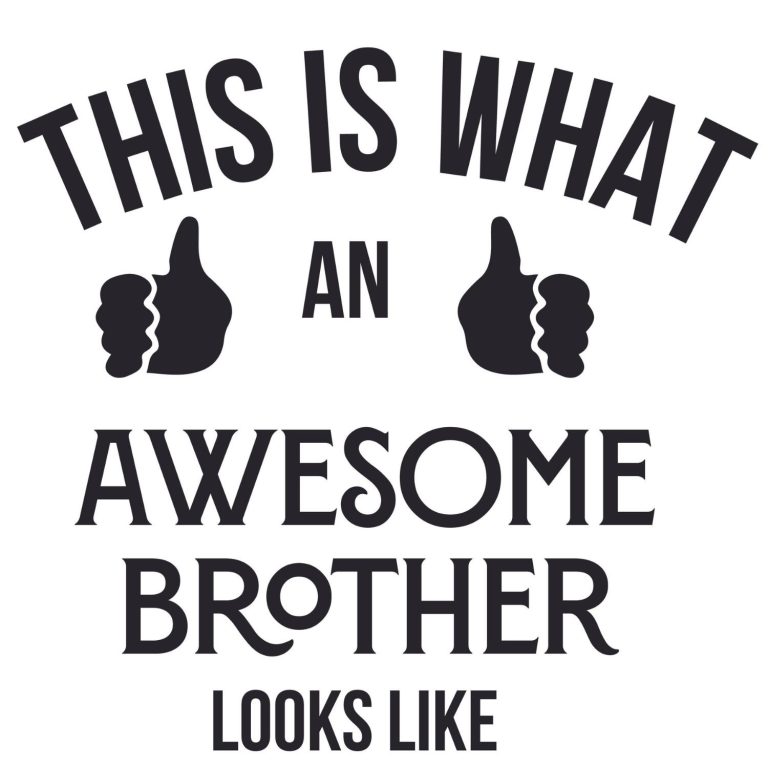 Awesome Brother SVG, PNG, JPG, PSD, PDF Files
