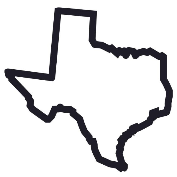 Texas Map Outline SVG, PNG, JPG, PSD, PDF Files