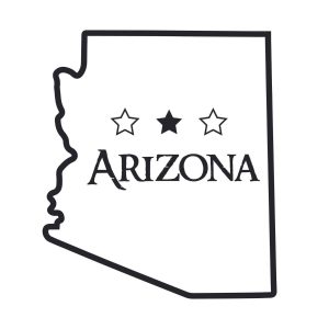 Map of Arizona Frame SVG, PNG, JPG, PSD, PDF Files | Craftpi