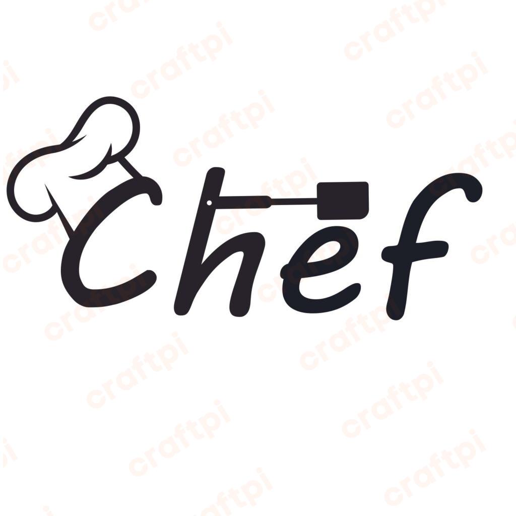 Chef Sign SVG, PNG, JPG, PSD, PDF Files