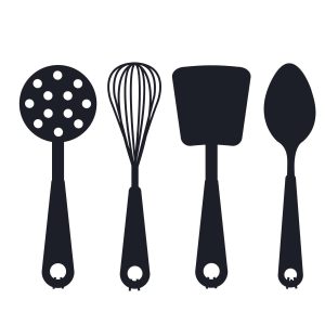 Kitchen Tools Clipart SVG, PNG, JPG, PSD, PDF Files