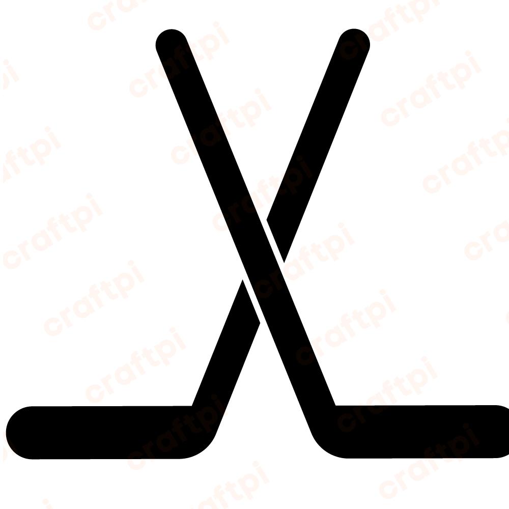 Hockey Sticks SVG, PNG, JPG, PSD, PDF Files