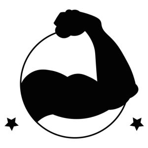 Muscular Arm SVG, PNG, JPG, PSD, PDF Files