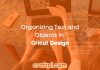 Organizing Text and Objects in Cricut Design