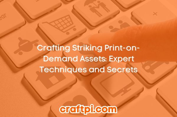 crafting striking print on demand assets expert techniques and secrets