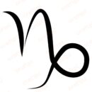 Capricorn Zodiac Sign Clipart SVG, PNG, JPG, PDF Files