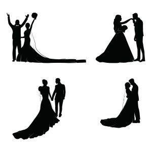 Marriage Couple SVG, PNG, JPG, PDF Files