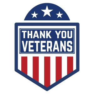 Thank You Veterans Emblem SVG, PNG, JPG, PDF Files