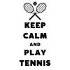 Keep Calm and Play Tennis SVG, PNG, JPG, PDF Files