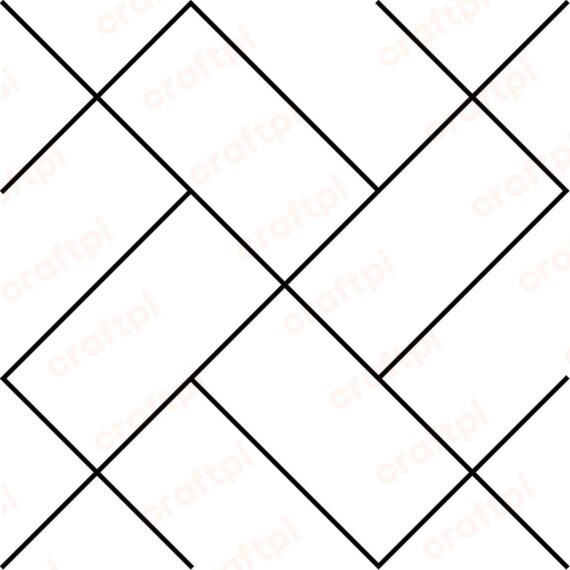 Criss Cross Seamless Tile Pattern SVG, PNG, JPG, PDF Files